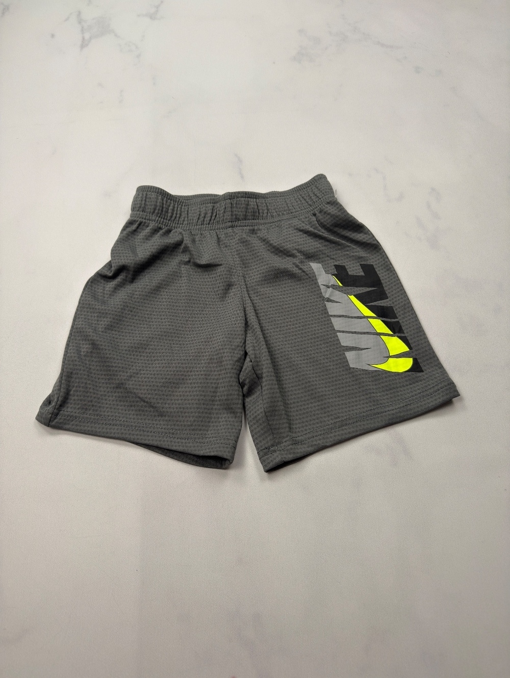Nike Athletic Shorts Gray 2010s Sporty - Boys 4/5 S